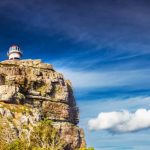 Cape of Good Hope, lighthouse on the south -western point of Africa, travel and tourism concept
